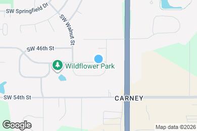 Map image of the property - 205 SW 48th St