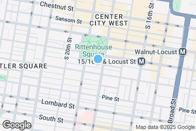 Map image of the property - 1810 Rittenhouse Sq