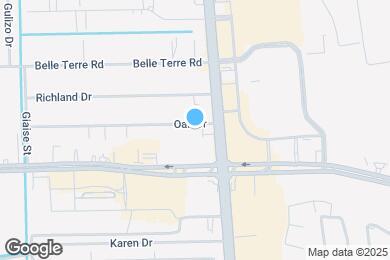 Map image of the property - 5017 Oak Dr