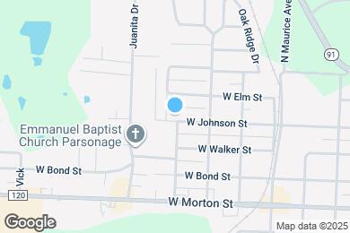 Map image of the property - 1727 W Johnson St