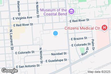 Map image of the property - 1901 E Sabine St