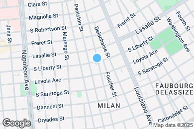 Map image of the property - 3700 S Liberty St