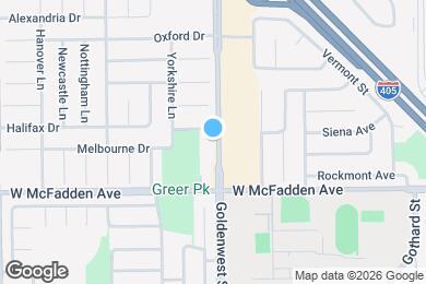 Map image of the property - Hermosa Vista Apartments