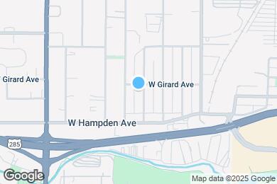 Map image of the property - 3415 S Canosa Ct