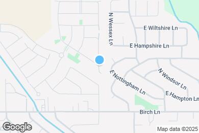 Map image of the property - 16918 N Gwinnett Ave