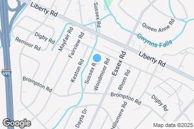 Map image of the property - 3523 Sussex Rd