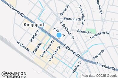 Map image of the property - 220 E Center St