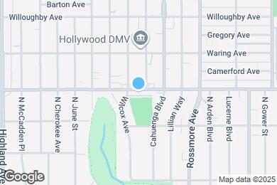 Map image of the property - 5940 Melrose Ave