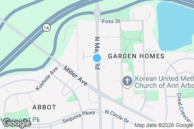 Map image of the property - 1645 N Maple Rd