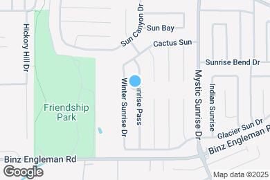 Map image of the property - 4103 Sunrise Pass