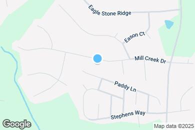 Map image of the property - 161 Mill Creek Dr