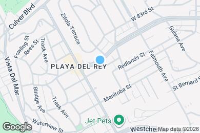 Map image of the property - 8324 W Manchester Ave