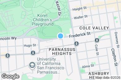 Map image of the property - 607A Frederick St