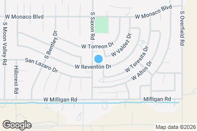 Map image of the property - 8764 W Reventon Dr
