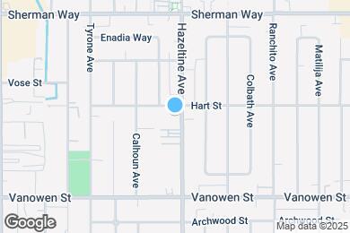 Map image of the property - 6943 Hazeltine Ave