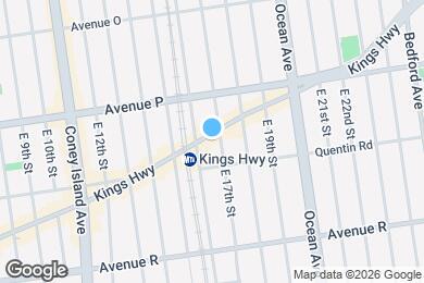 Map image of the property - 1618 Kings Hwy