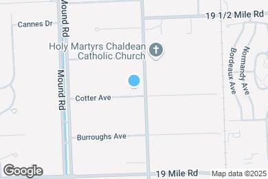 Map image of the property - 6161 Cotter Ave