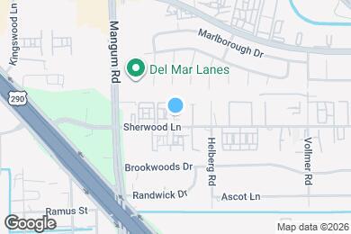 Map image of the property - 4500 Sherwood Ln