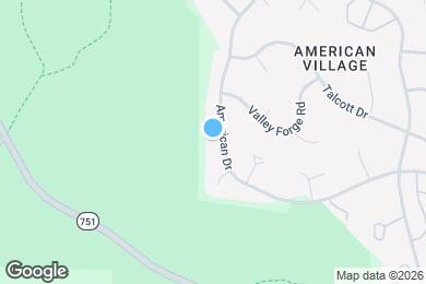 Map image of the property - 4423 American Dr