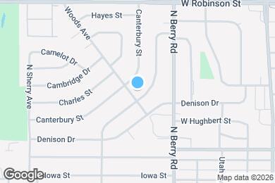 Map image of the property - 809 Woods Ave