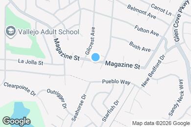 Map image of the property - 1733 Magazine St