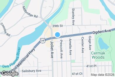 Map image of the property - 7935 Ogden Ave