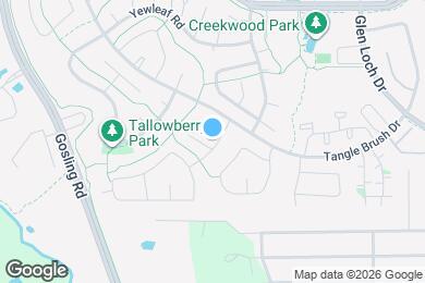 Map image of the property - 1 Redberry Ct