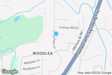 Map image of the property - 1427 Long Paw Ln