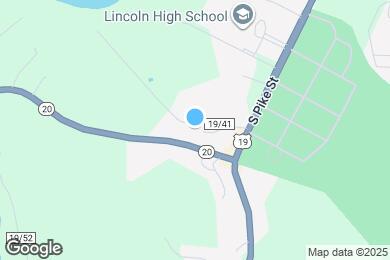 Map image of the property - Lincoln Apartments