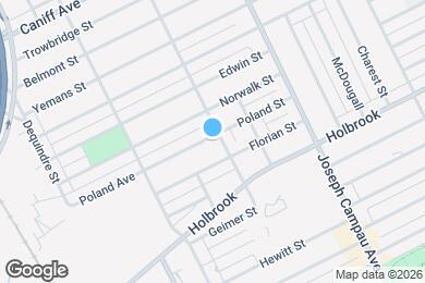 Map image of the property - 2348 Poland St