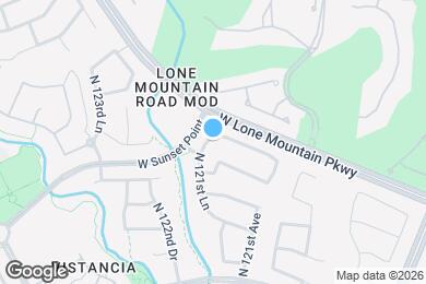Map image of the property - 12137 W Dove Wing Way