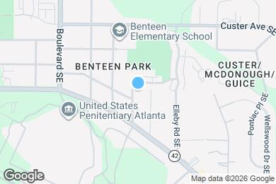 Map image of the property - 1395 Marion St SE