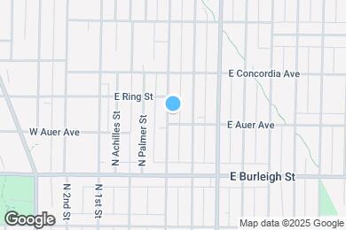 Map image of the property - 3210 N Richards St