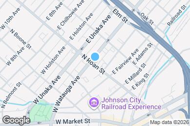 Map image of the property - 608 N Roan St