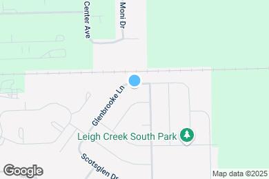 Map image of the property - 1672 Glenbrooke Ln