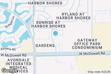 Map image of the property - 10541 W Almeria Rd