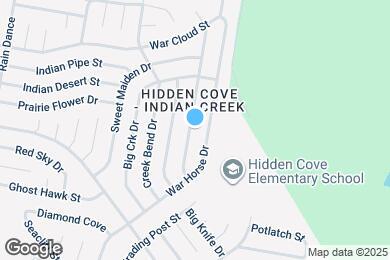 Map image of the property - 8618 Tesoro Hills