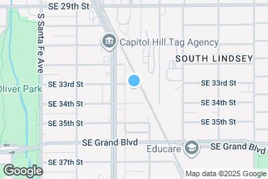 Map image of the property - 224 SE 33rd St