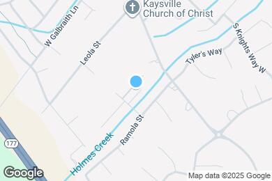 Map image of the property - 633 S Teresa St