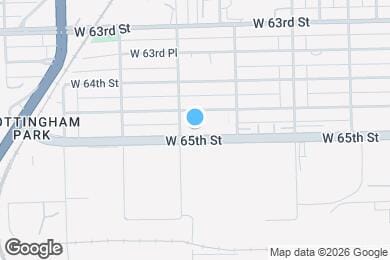Map image of the property - 6946 W 65th St