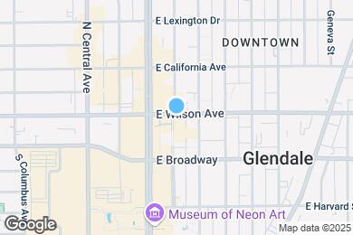 Map image of the property - 202 E Wilson Ave