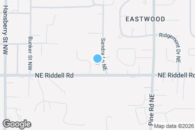Map image of the property - 4837 Sandra Ln NE