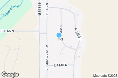 Map image of the property - 1162 N 1340 E