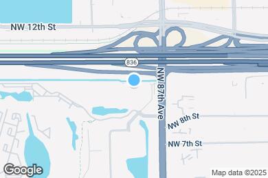 Map image of the property - 860 NW 87th Ave