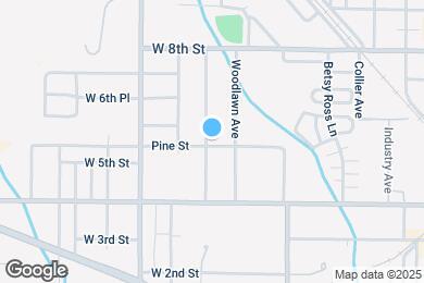Map image of the property - 500 Oakland Ave