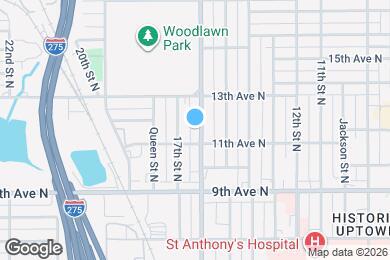 Map image of the property - 1126 16th St N
