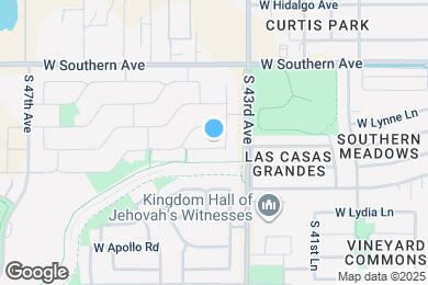 Map image of the property - 4316 W Burgess Ln