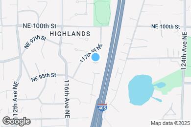 Map image of the property - 11707 NE 98th St