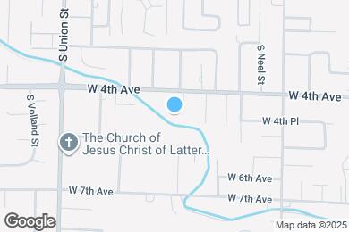 Map image of the property - 418 S Quillan Plz