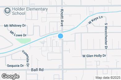 Map image of the property - 809 S Knott Ave